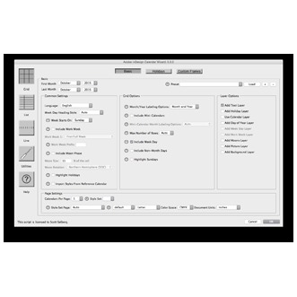 InDesign Calendar Wizard | Adobe Exchange